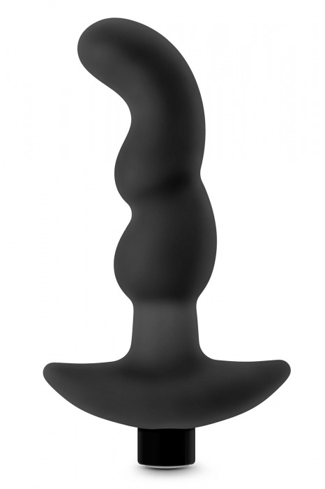 Черный вибромассажер простаты Prostate Massager 03 - 15,2 см. - Blush Novelties - в Самаре купить с доставкой