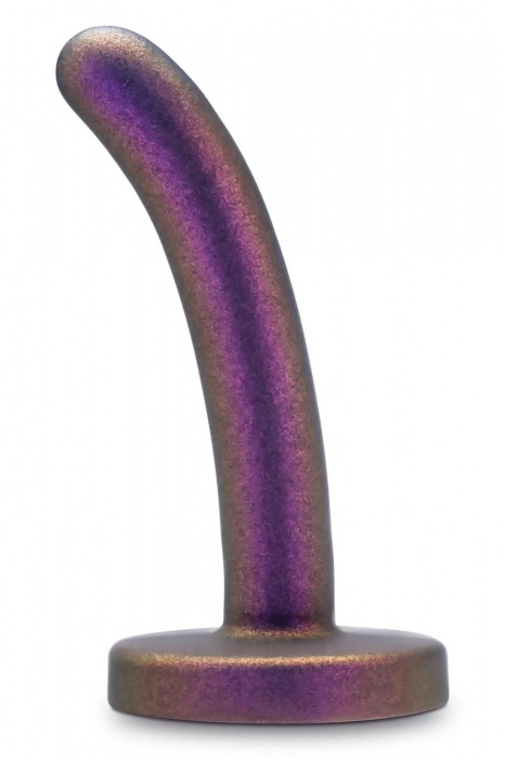 Фиолетовая насадка с гладкой поверхностью Surrender 4.75 Inch Beginner Pegging Dildo - 12 см. - Blush Novelties - купить с доставкой в Самаре