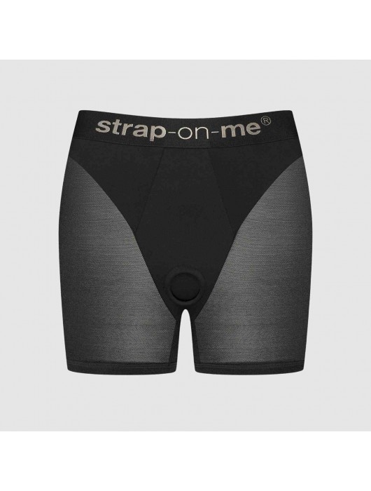 Трусики-шорты для фиксации насадок Strap-on-me Harness Lingerie Halo - size S - Strap-on-me - купить с доставкой в Самаре