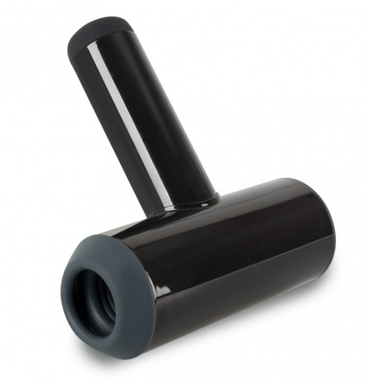 Черный мастурбатор с удобной ручкой Masturbator with 2 Functions - Orion - в Самаре купить с доставкой