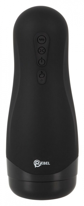 Черный вибромастурбатор с подогревом Masturbator with 3 Functions - Orion - в Самаре купить с доставкой