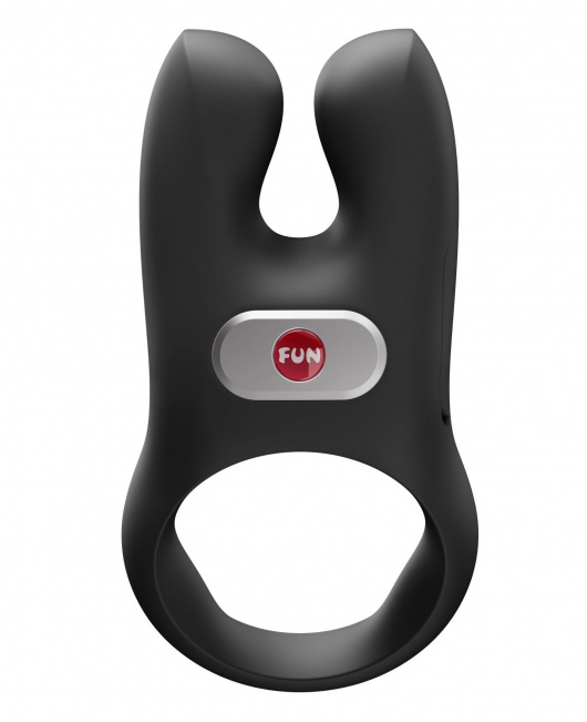 Черное эрекционное виброкольцо Nos - Fun Factory - в Самаре купить с доставкой