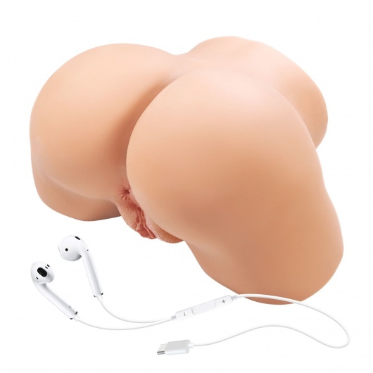 Телесный мастурбатор Olivia с 2 любовными отверстиями - Baile - в Самаре купить с доставкой