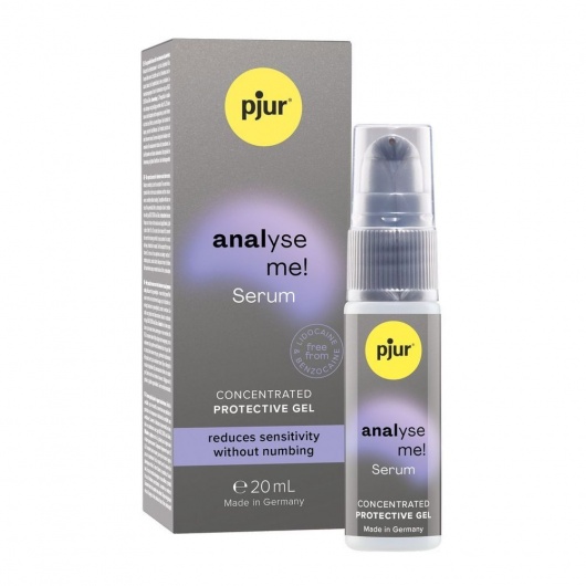 Расслабляющая анальная сыворотка pjur Analyse Me Serum - 20 мл. - Pjur - купить с доставкой в Самаре