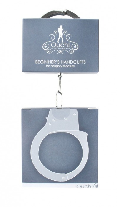 Металлические наручники OUCH! Metal - Shots Media BV - купить с доставкой в Самаре