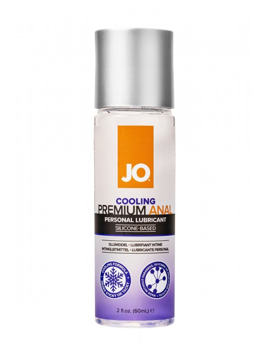 Анальный охлаждающий лубрикант на силиконовой основе JO PREMIUM ANAL COOLING - 60 мл. - System JO - купить с доставкой в Самаре