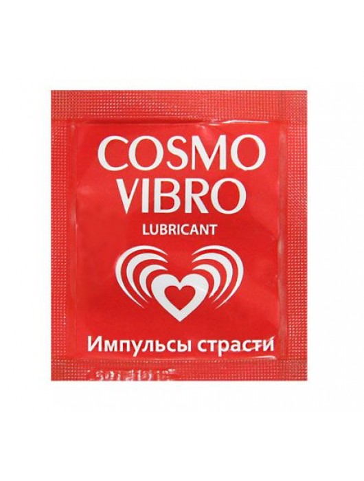Пробник женского стимулирующего лубриканта на силиконовой основе Cosmo Vibro - 3 гр. - Биоритм - купить с доставкой в Самаре