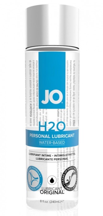 Нейтральный лубрикант на водной основе JO Personal Lubricant H2O - 240 мл. - System JO - купить с доставкой в Самаре