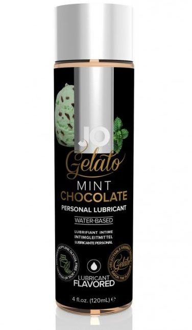 Лубрикант с ароматом мятного шоколада JO GELATO MINT CHOCOLATE - 120 мл. - System JO - купить с доставкой в Самаре