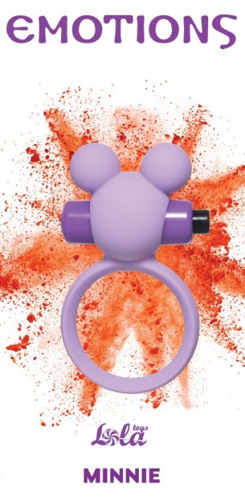 Сиреневое эрекционное виброколечко Emotions Minnie - Lola Games - в Самаре купить с доставкой