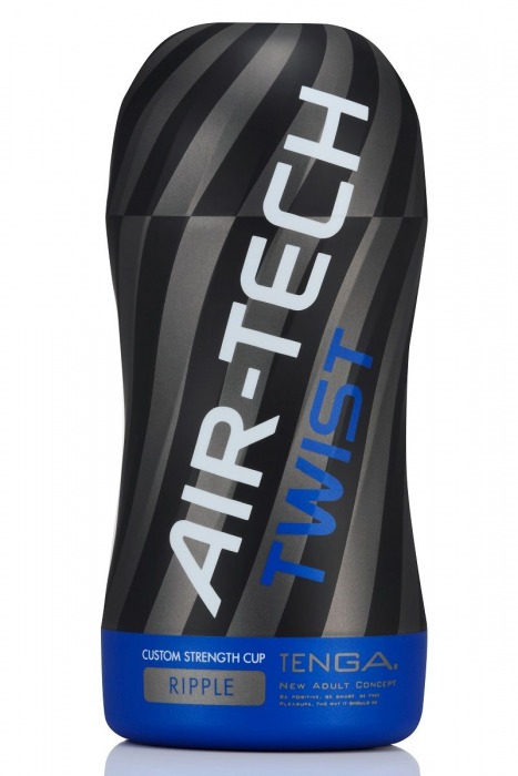 Мастурбатор с регулируемой плотностью обхвата Custom Strength CUP Twist Ripple - Tenga - в Самаре купить с доставкой