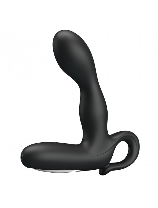 Чёрный вибростимулятор простаты Barrack - Baile - в Самаре купить с доставкой