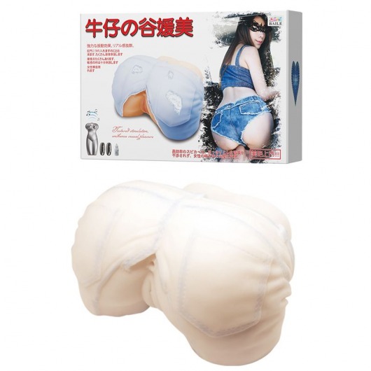 Мастурбатор-попка с двойной вибрацией и двумя входами - Baile - в Самаре купить с доставкой