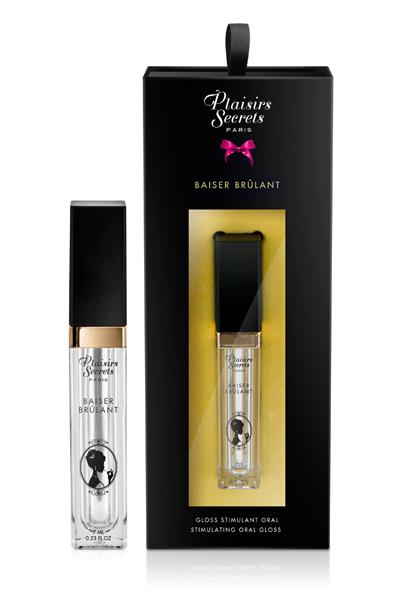 Стимулирующий блеск для губ Baiser Brulant Gloss Plaisirs Secrets - 7 мл. - Plaisir Secret - купить с доставкой в Самаре