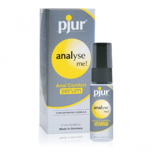 Анальный спрей pjur ANALYSE ME Serum - 20 мл. - Pjur - купить с доставкой в Самаре