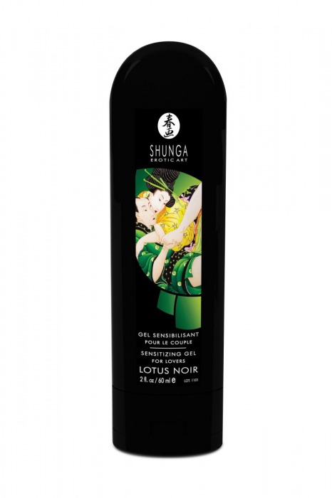 Интимный гель для пар, усиливающий наслаждение, Lotus Noir - 60 мл. - Shunga - купить с доставкой в Самаре