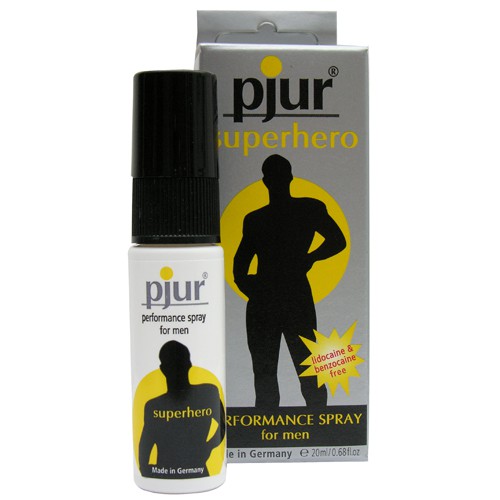 Пролонгирующий мужской спрей pjur SUPERHERO spray - 20 мл. - Pjur - купить с доставкой в Самаре