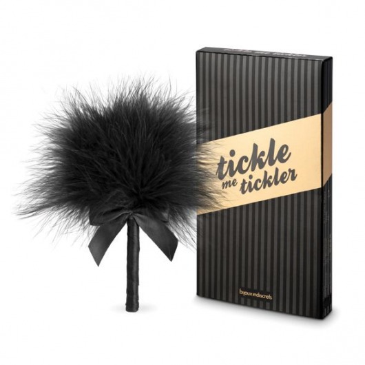 Пуховка для эротических игр Tickle Me Tickler - Bijoux Indiscrets - купить с доставкой в Самаре