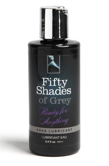 Лубрикант на водной основе Ready for Anything Aqua Lubricant - 100 мл. - Fifty Shades of Grey - купить с доставкой в Самаре