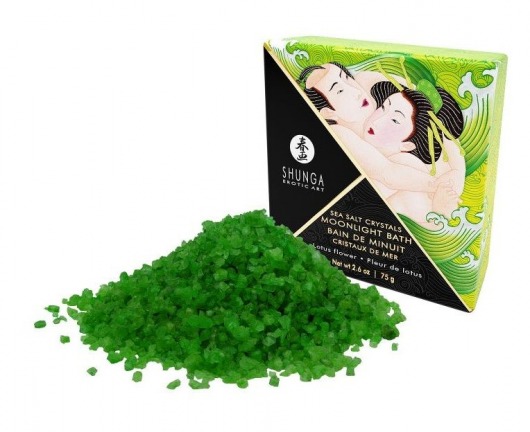 Соль для ванны Bath Salts Lotus Flower с ароматом цветков лотоса - 75 гр. -  - Магазин феромонов в Самаре