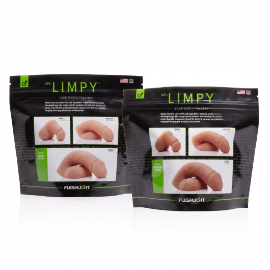 Мягкий имитатор пениса Fleshtone Limpy большого размера - 21,6 см. - Fleshlight - купить с доставкой в Самаре