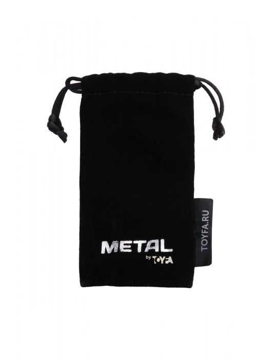 Серебристая анальная пробка с прозрачным кристаллом-сердцем - 8 см. - ToyFa - купить с доставкой в Самаре