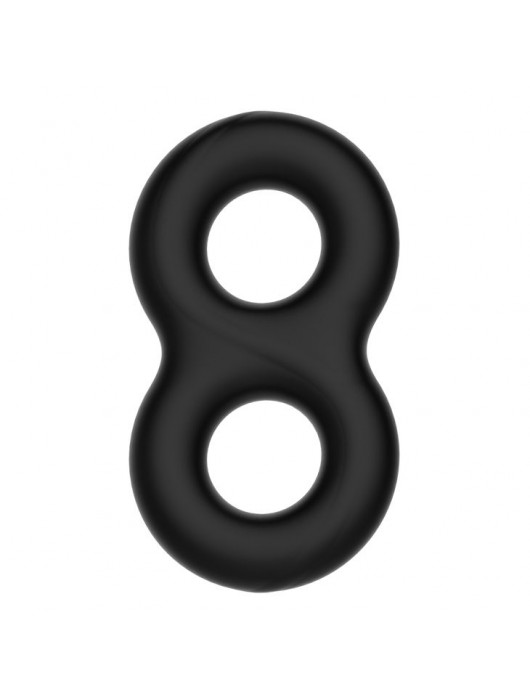 Двойное эластичное эрекционное кольцо Super Soft Silicon - Baile - в Самаре купить с доставкой