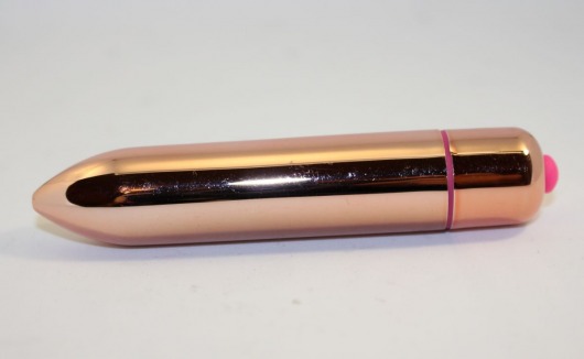 Розовый рельефный вибромассажёр для стимуляции точки G - 12 см. - 4sexdreaM