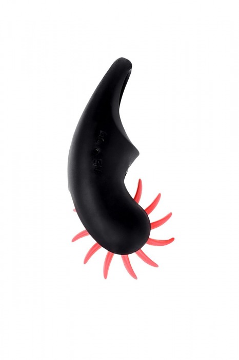 Чёрно-красное эрекционное виброкольцо Erotist - Erotist Adult Toys - в Самаре купить с доставкой