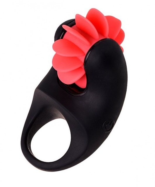 Чёрно-красное эрекционное виброкольцо Erotist - Erotist Adult Toys - в Самаре купить с доставкой