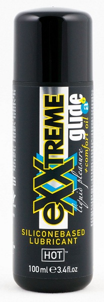 Анальная смазка на силиконовой основе Exxtreme Glide - 100 мл. - HOT - купить с доставкой в Самаре