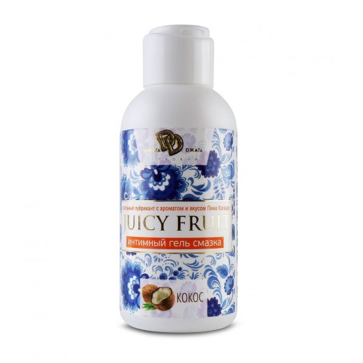 Интимный гель на водной основе JUICY FRUIT с ароматом кокоса - 100 мл. - БиоМед - купить с доставкой в Самаре