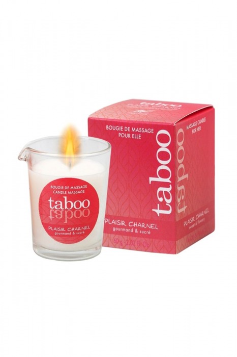 Массажное аромамасло с афродизиаками для женщин RUF Taboo Plaisir charnel - 60 гр. - RUF - купить с доставкой в Самаре