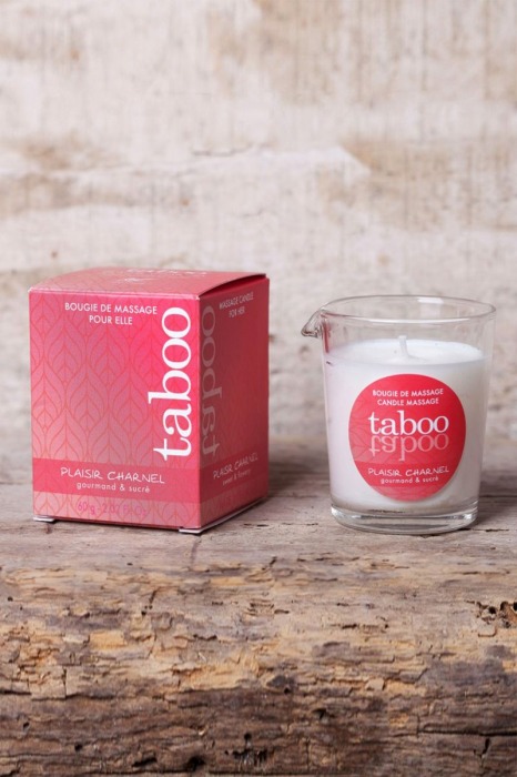 Массажное аромамасло с афродизиаками для женщин RUF Taboo Plaisir charnel - 60 гр. - RUF - купить с доставкой в Самаре