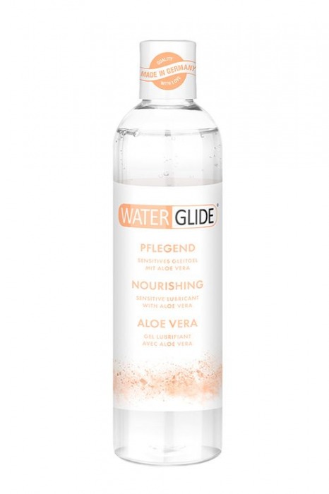 Лубрикант на водной основе с алоэ вера NOURISHING - 300 мл. - Waterglide - купить с доставкой в Самаре