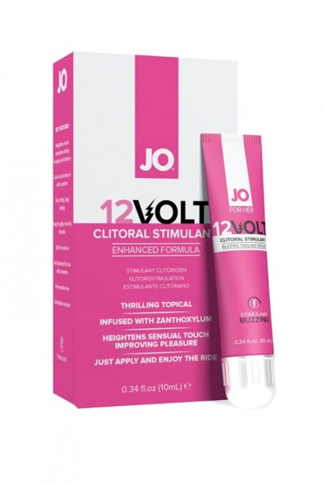 Возбуждающая сыворотка мощного действия JO Volt 12V - 10 мл. - System JO - купить с доставкой в Самаре