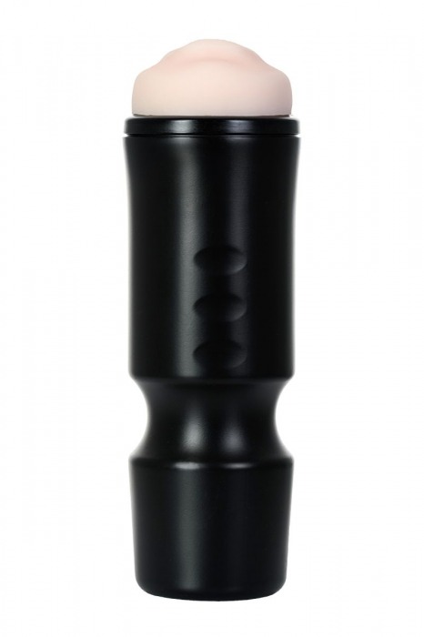 Мастурбатор-ротик A-Toys в черной колбе - A-toys - в Самаре купить с доставкой