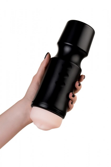 Мастурбатор-ротик A-Toys в черной колбе - A-toys - в Самаре купить с доставкой
