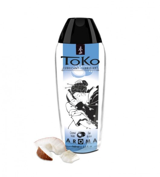 Интимный гель TOKO Cononut Water с ароматом кокоса - 165 мл. - Shunga - купить с доставкой в Самаре