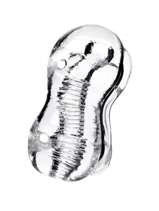 Прозрачный мастурбатор Lingam Indira - ToyFa - в Самаре купить с доставкой