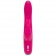 Розовый перезаряжаемый вибратор Rabbit Slimline Curve Rechargeable - 24 см. - Happy Rabbit купить в Самаре с доставкой в Orgasmix.ru Розовый перезаряжаемый вибратор Rabbit Slimline Curve Rechargeable - 24 см. - Happy Rabbit