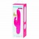 Розовый перезаряжаемый вибратор Rabbit Slimline Curve Rechargeable - 24 см. - Happy Rabbit купить в Самаре с доставкой в Orgasmix.ru Розовый перезаряжаемый вибратор Rabbit Slimline Curve Rechargeable - 24 см. - Happy Rabbit