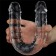 Прозрачный двусторонний фаллоимитатор Flawless Clear Double Dildo - 30 см. - Lovetoy купить с доставкой в интернет-магазине Orgasmix в Самаре Прозрачный двусторонний фаллоимитатор Flawless Clear Double Dildo - 30 см. - Lovetoy
