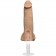 Телесный фаллоимитатор-реалистик Signature Cocks Pierce Paris со съемной присоской - 23,5 см. - Doc Johnson купить с доставкой в интернет-магазине Orgasmix в Самаре Телесный фаллоимитатор-реалистик Signature Cocks Pierce Paris со съемной присоской - 23,5 см. - Doc Johnson