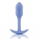 Сиреневая анальная пробка для ношения Snug Plug 1 - 9,6 см. - b-Vibe в Самаре Сиреневая анальная пробка для ношения Snug Plug 1 - 9,6 см. - b-Vibe