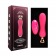 Розовый мини-вибратор Mini Vibrator с пультом ДУ - 12,5 см. - I-MOON купить в Самаре с доставкой в Orgasmix.ru Розовый мини-вибратор Mini Vibrator с пультом ДУ - 12,5 см. - I-MOON