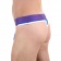 Синие сексуальные трусы-тонги с широким поясом - Boefje купить с доставкой Синие сексуальные трусы-тонги с широким поясом - Boefje купить с доставкой