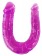 Двухголовый розовый фаллоимитатор - 29,8 см. - Baile купить с доставкой в интернет-магазине Orgasmix в Самаре Двухголовый розовый фаллоимитатор - 29,8 см. - Baile