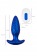 Синяя анальная вибровтулка Closs с управлением через приложение - ToyFa в Самаре Синяя анальная вибровтулка Closs с управлением через приложение - ToyFa