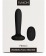 Чёрный анальный вибростимулятор Primo с функцией нагрева - 12 см. - Svakom в Самаре Чёрный анальный вибростимулятор Primo с функцией нагрева - 12 см. - Svakom